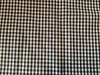 Navy white gingham check 1/8 inch size